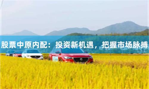 股票中原内配：投资新机遇，把握市场脉搏